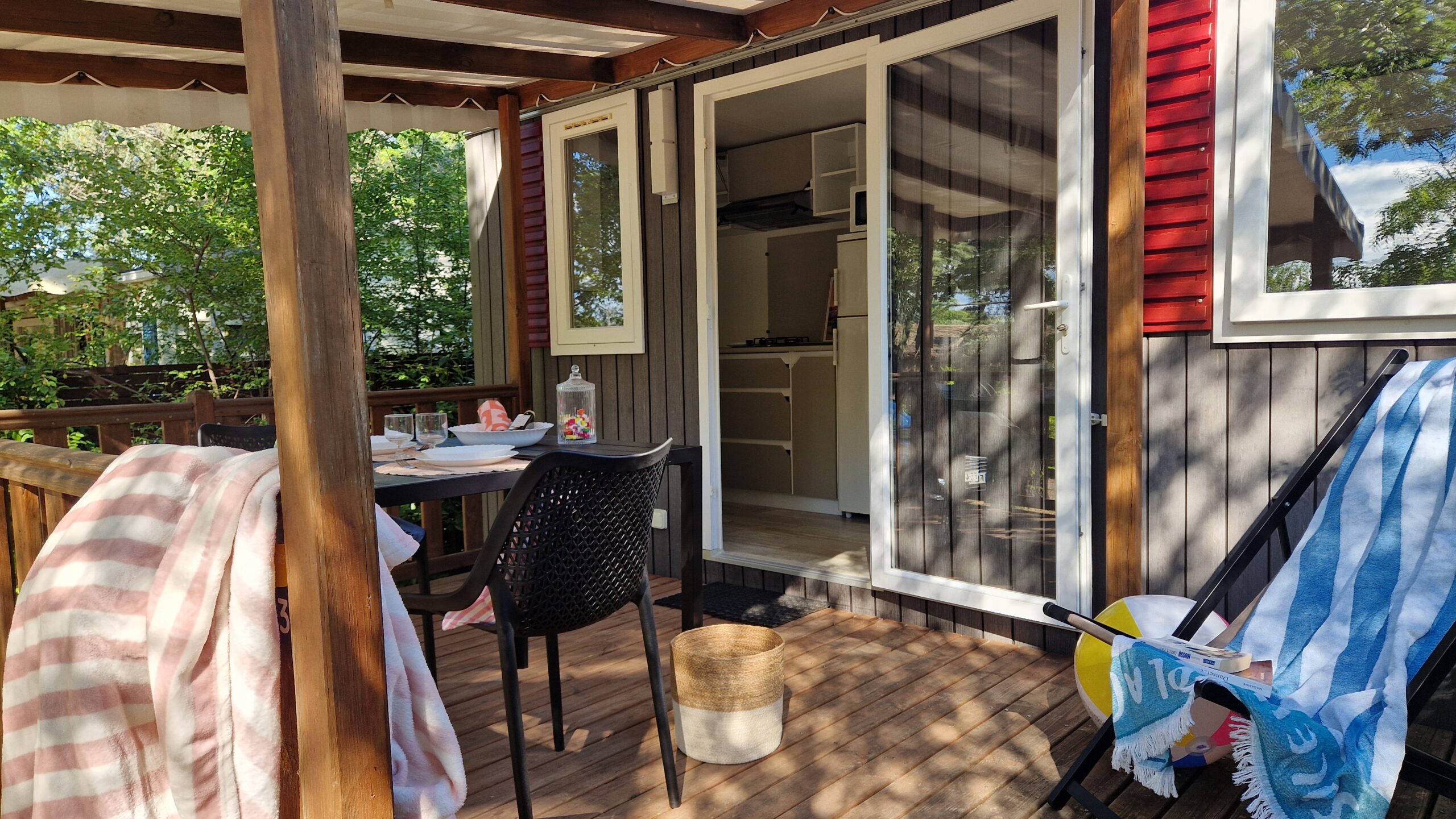 mobile home 1bed air-conditioned